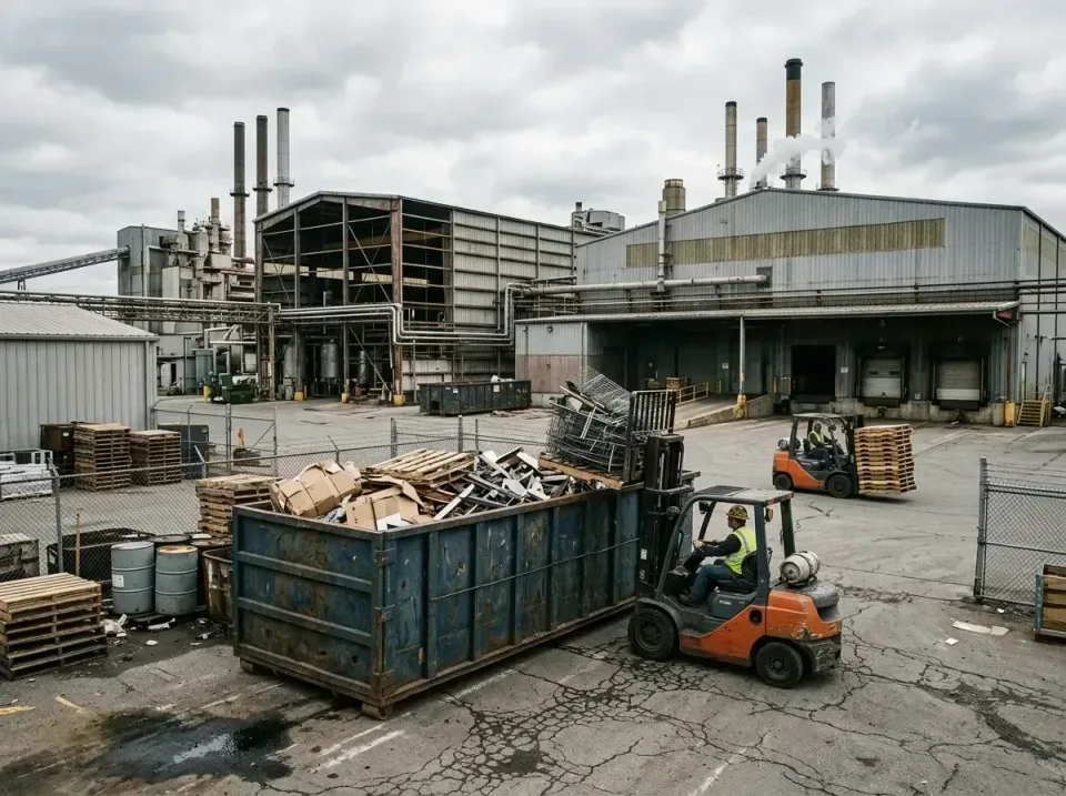 industrial-factory-scrap-conta-003 — frequently asked questions, Cheap Roll-off Dumpster Rentals in West Point, VA